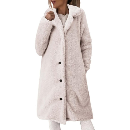 Long Thermal Fleece Coat