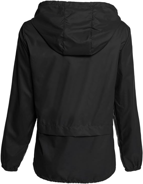 Women's Drawstring Rain Jacket