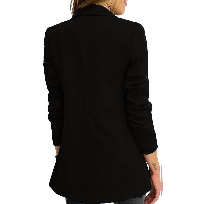 Casual Blazer Jacket with Buttons