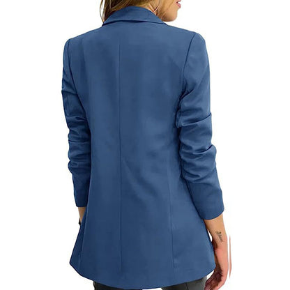 Casual Blazer Jacket with Buttons