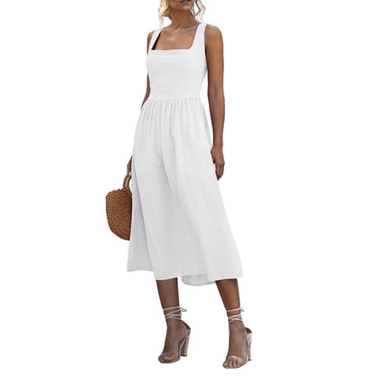 Casual Halter Tank Dress for Women