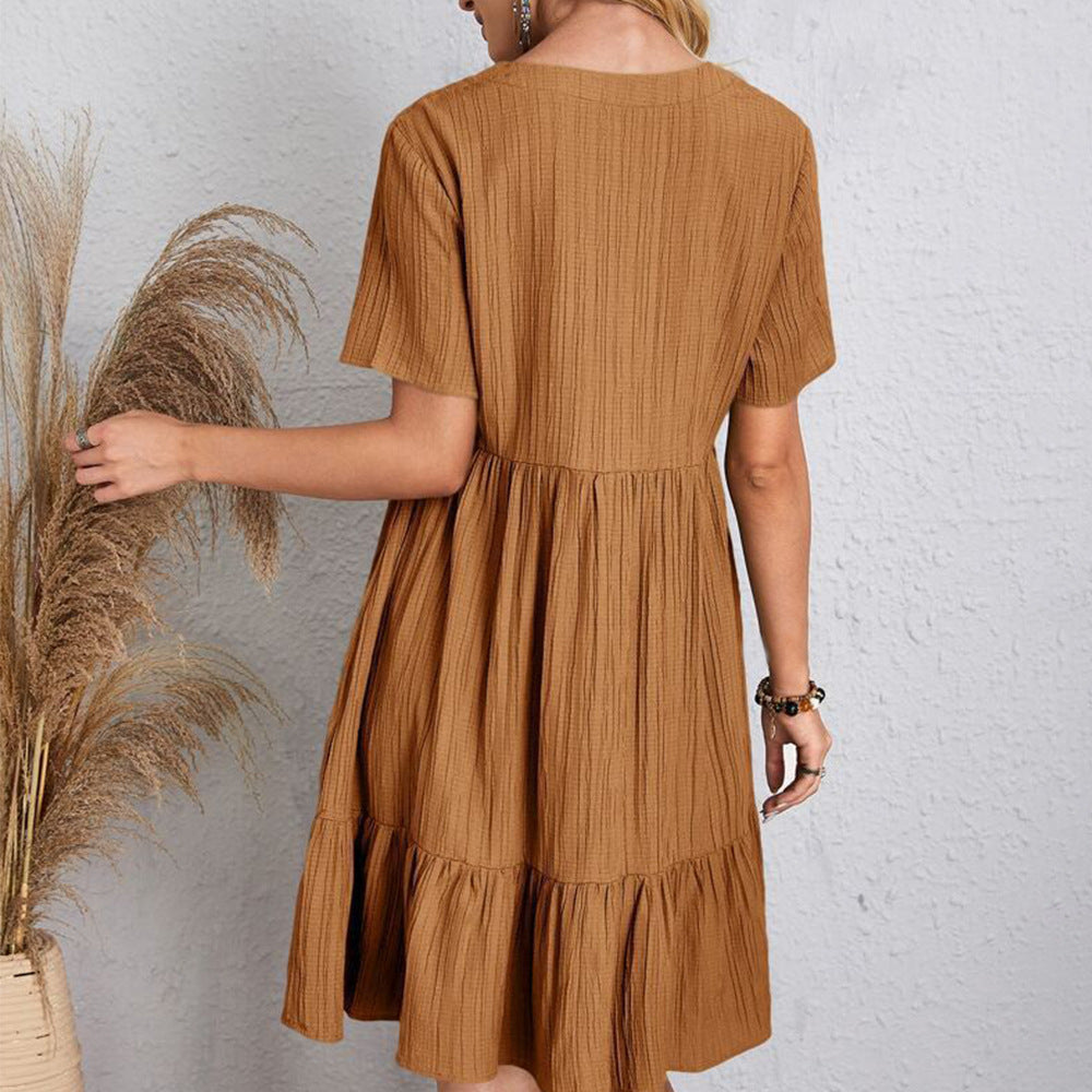 Casual Loose Tunic Dress