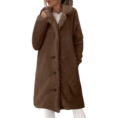 Long Thermal Fleece Coat