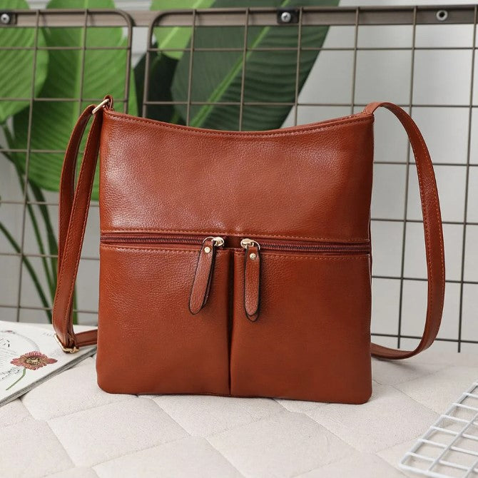 Genuine Leather Soft Large Capacity Crossbody bag