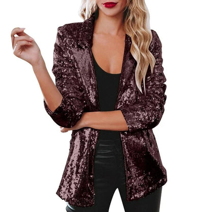 Paillette Blazer Jacket