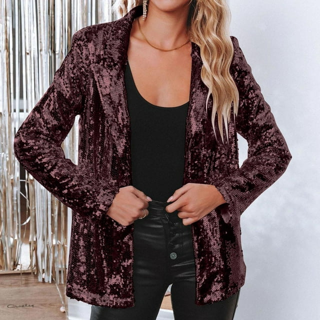 Paillette Blazer Jacket