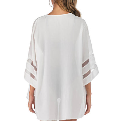 Three-quarter Bell Sleeve Top