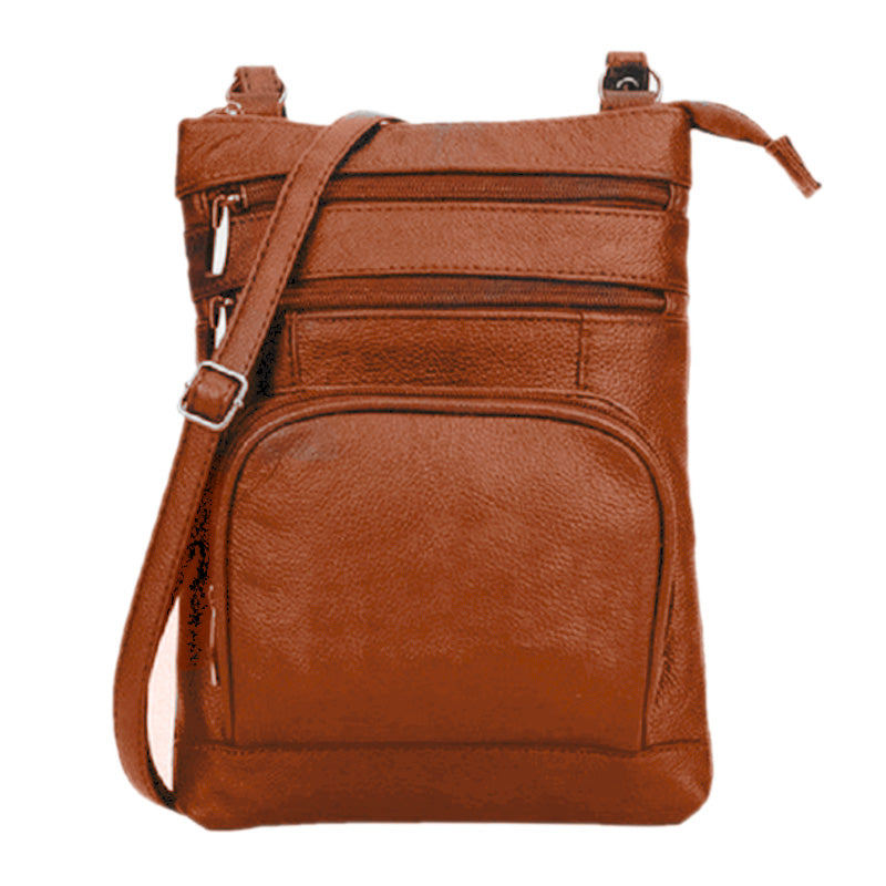 Genuine Leather Crossbody Bag