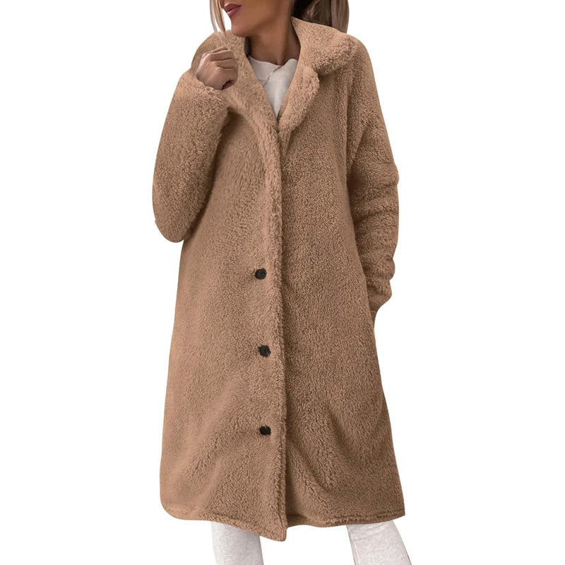 Long Thermal Fleece Coat