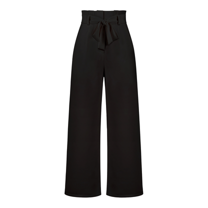 Wide Leg Pants with Belt