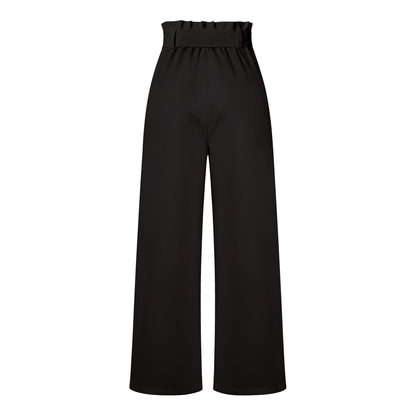 Wide Leg Pants with Belt