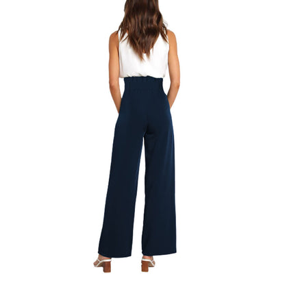 Wide Leg Pants with Belt